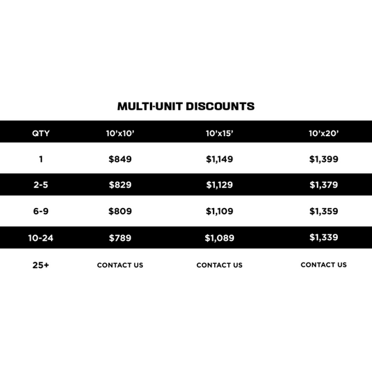Dye Sublimated Canopy Package 1